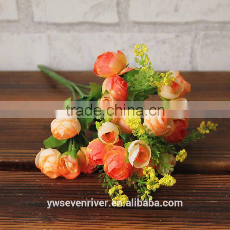 Foreign trade exquisite false bracteal leaf tea mei flower simulation Silk flowers manufacturer wholesale sitting room adornment