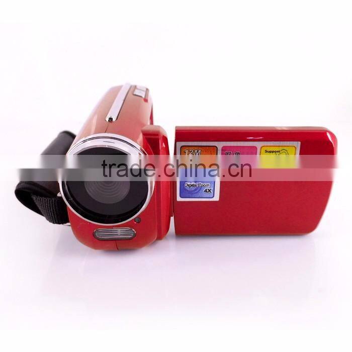 max 12mp digital video camera with 1.88'' TFT display and 4x digital zoom digital camcorder