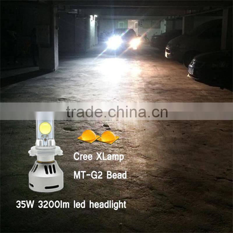 High brightness light waterproof IP65 design G4 led headlight 35w auto 12V-24V led headlight