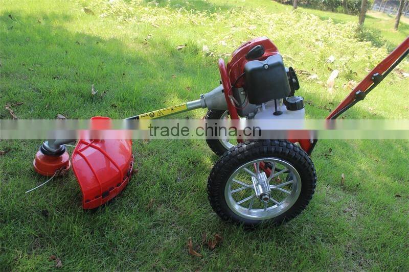 Garden machinery brush cutter head kawasaki engine brush cutter with 2 stroke