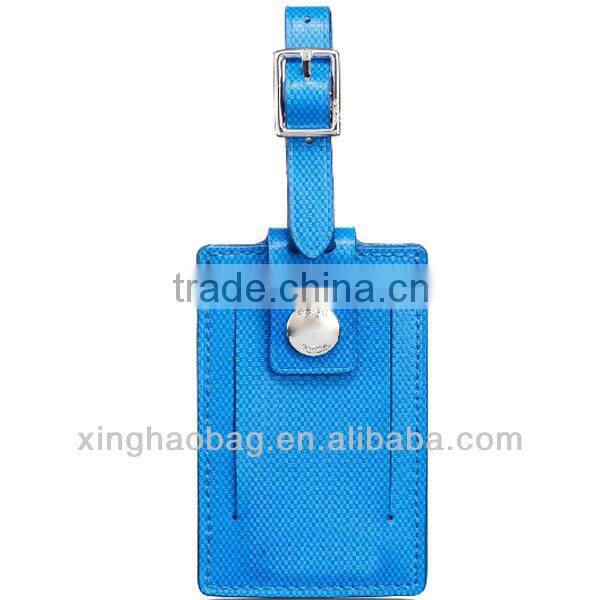 Custom leather name bag tag lauggage tag