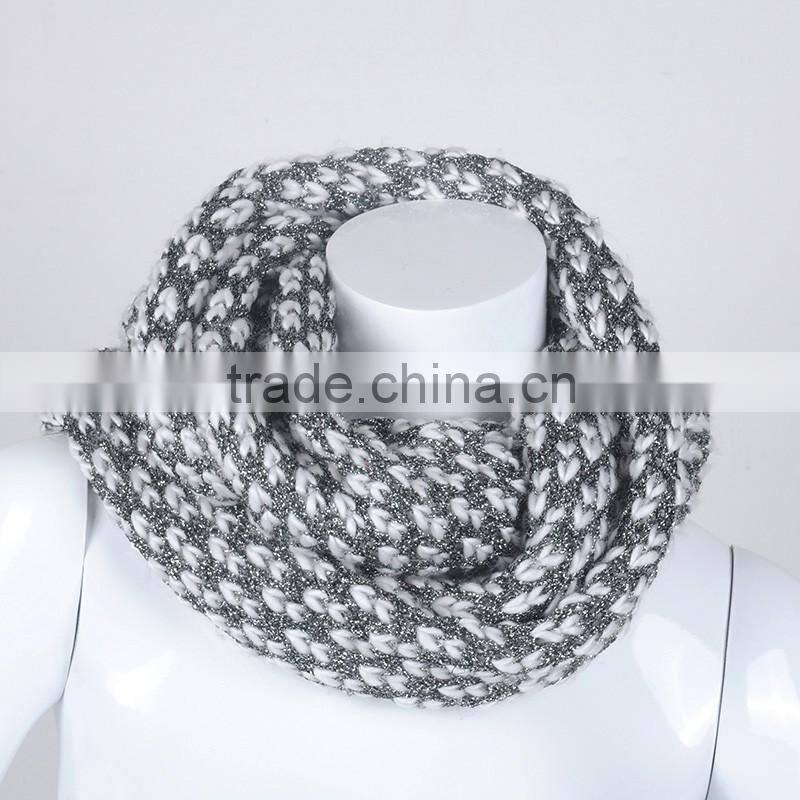 High Quality Best Popular 100% Acrylic scarf women Knitted Scarves S4158