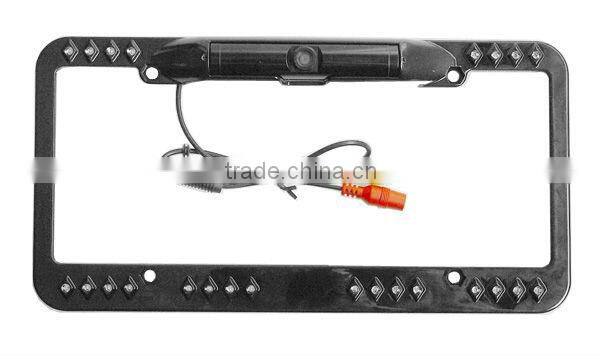 Fashion rear view night vision camera LED lights for car system