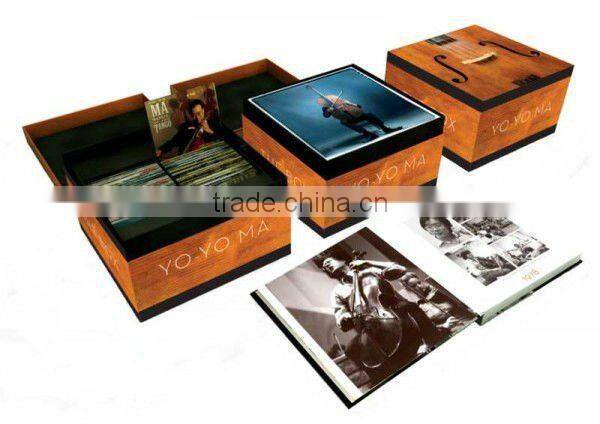 New designed fancy DVD paper box