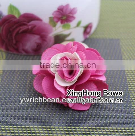 new styles! hot-sales handmade kids shabby flower with clip !cute girl hair flower clips ! hair flower clips for kids SF-160