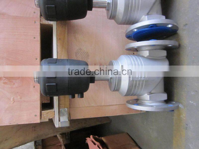 Pneumatic Angle Seat Valve