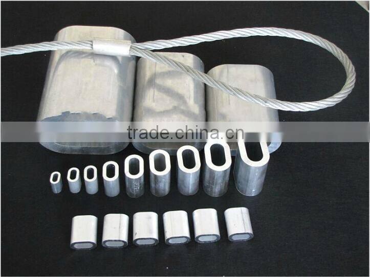 Hot sale 3/32 single and double Aluminum Ferrules In Rigging Manufacturer