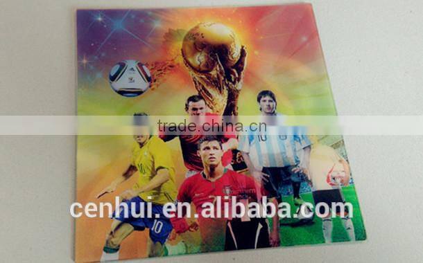 Customize Design Captain America /Wolf/ Football Cup 3 D card Play Card from China