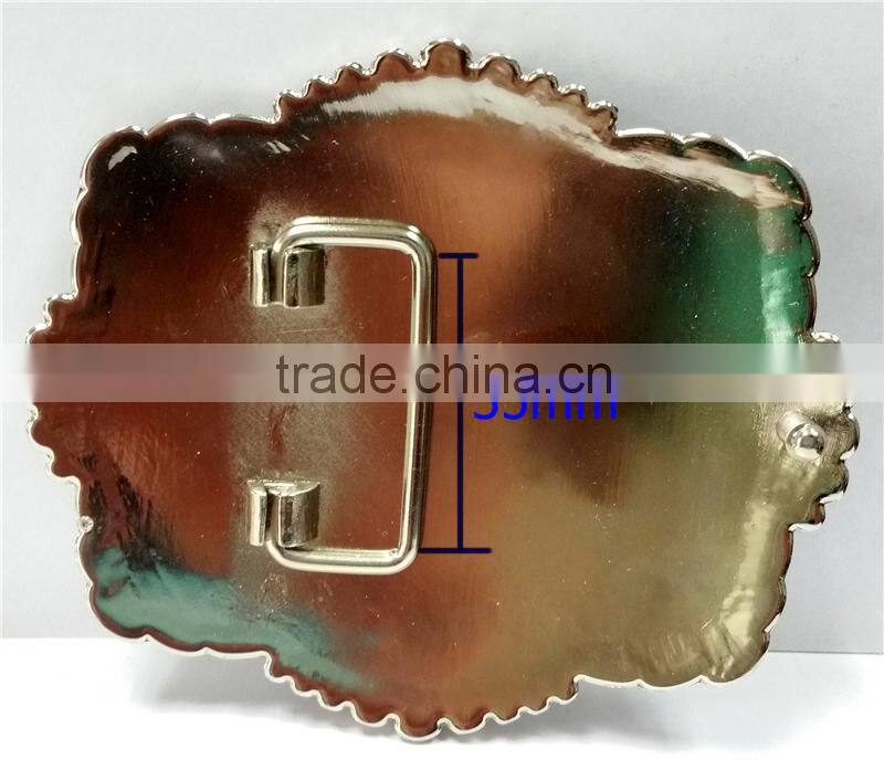 2016 hot sale western cowboy belt buckle with low price