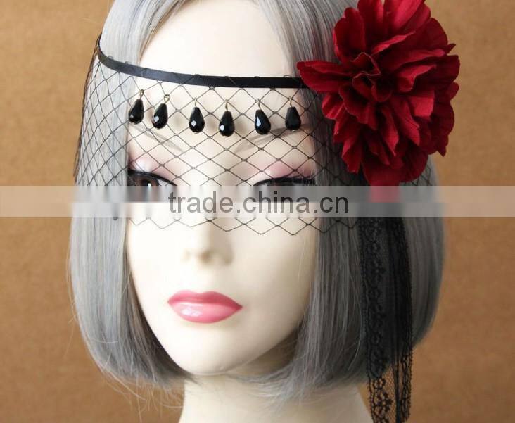 girl festival accessory hot selling Dance Veil mask Carnival Party favor products