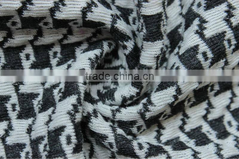 T/C jacquard knitting fabric