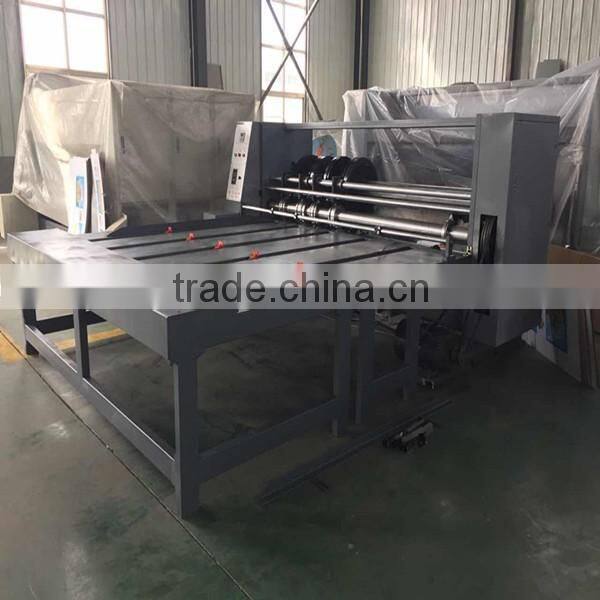 semi automatic slotter grooving equipment for corrugated paperboard
