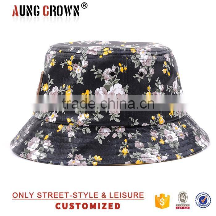 2016 Trend Popular own brand name Logo Bucket Hat