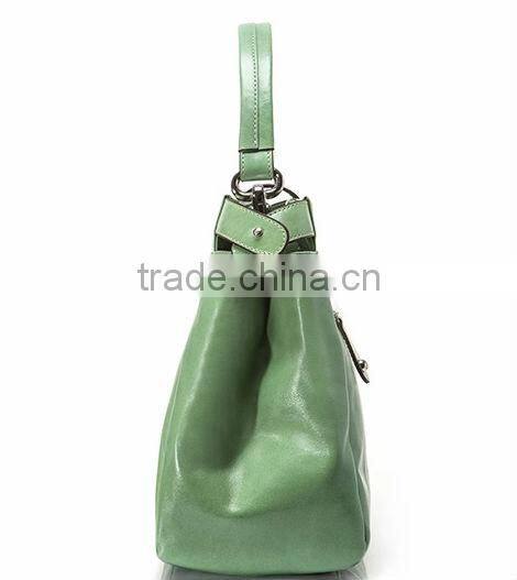 2016 plain matt leather european style ladies fashion handbags hand bags