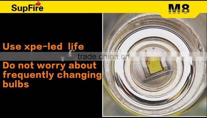 USA imported CREE Q5 LED portable convenient rechargeable emergency flashlight