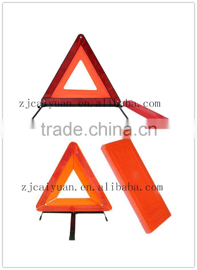 CY Emergency Triangle Safety Sign