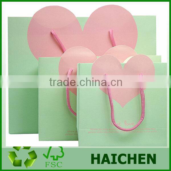 2013 shopping paper bag/kraft paper bag