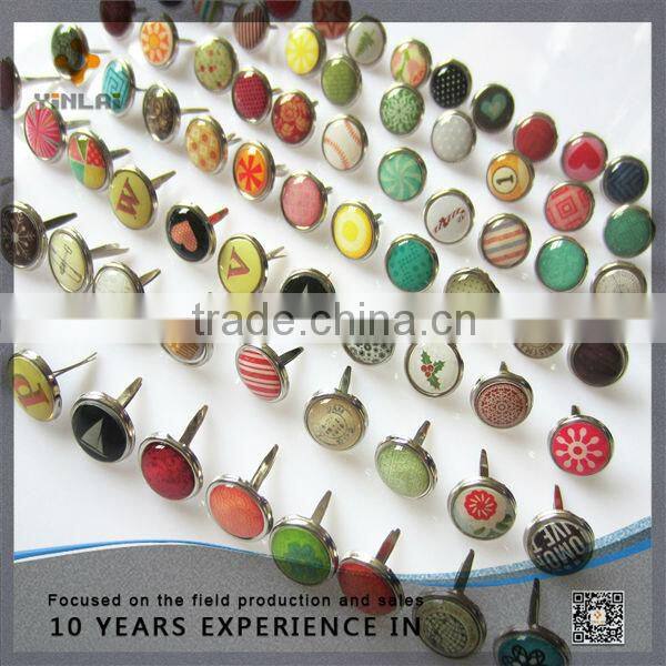 Cheap iron round brads for decoration