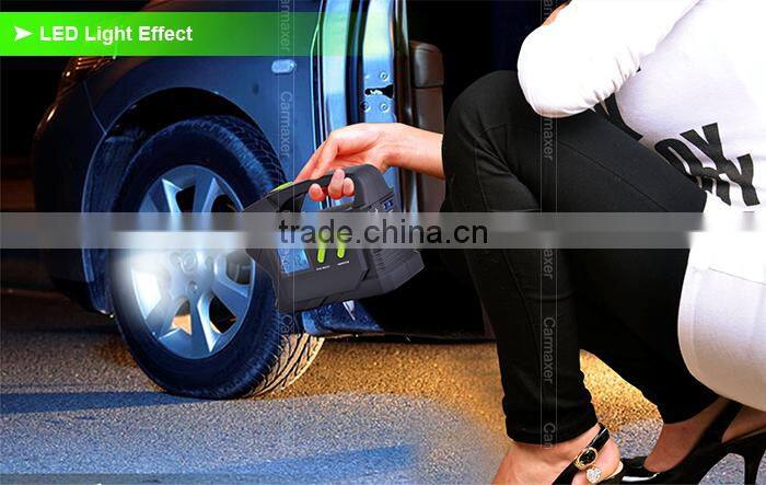 12v / 24v bus and truck multi-function portable jump starter power station with big capacity 23,100 mAh