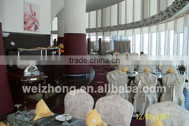 Revolving restaurant in high building