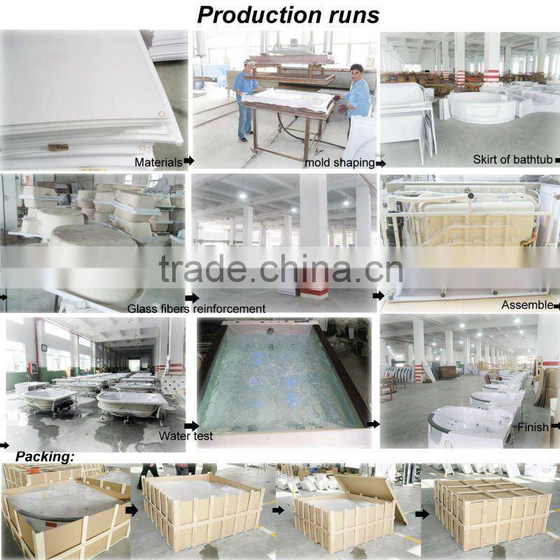 Built-in acrylic swimming pool