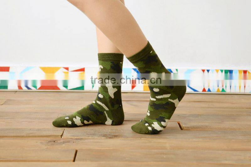 high quality unisex camo sock