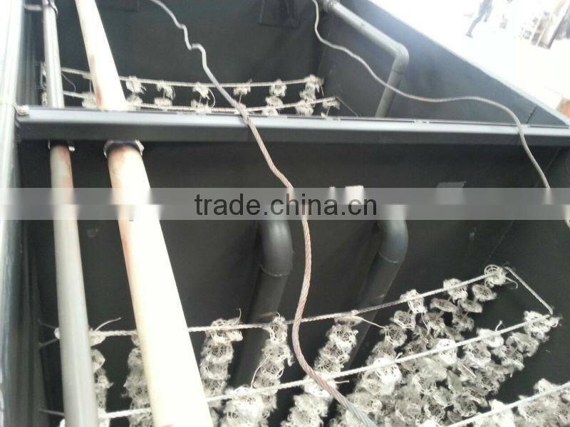 Small-scale MBR membrane integration of water treatment plant