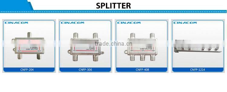 CATV 5-1000MHz 2-Way Splitter