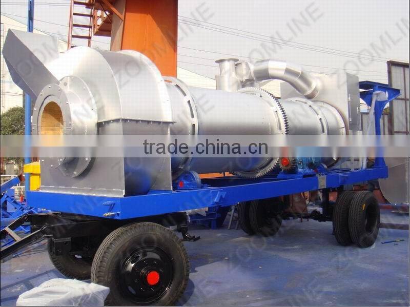 mobile drum bitumen plant