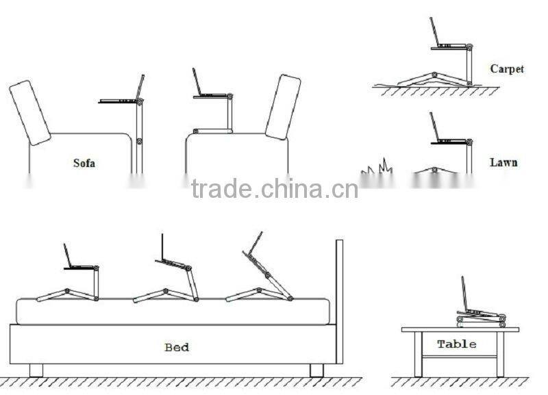Protable height adjustabld laptop stand Protable height adjustabld laptop stand