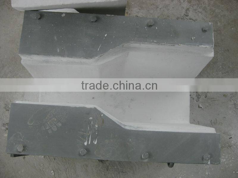 erosion resistance ceramic launder