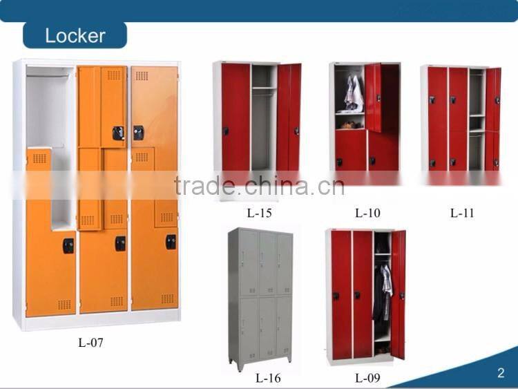 wardrobe locker with 3 doors school use