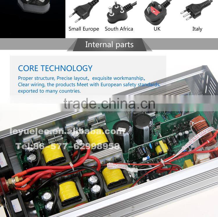 OPIP-2000-2-12 High efficiency DC to AC output pure sine power inverter 2000w