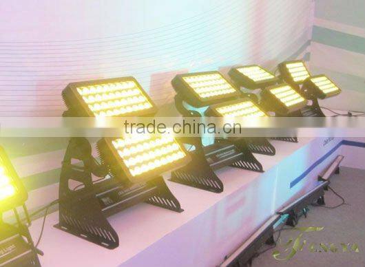 72pcs x10W rgbw led wall washer Ip65