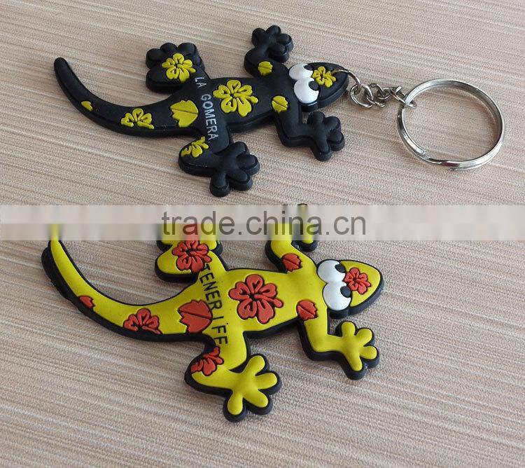 wholesale top selling 3D soft pvc car keychain