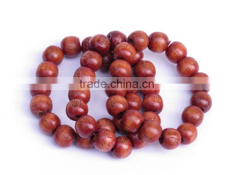 Polished Technique and India Regional Feature sandal wood beads