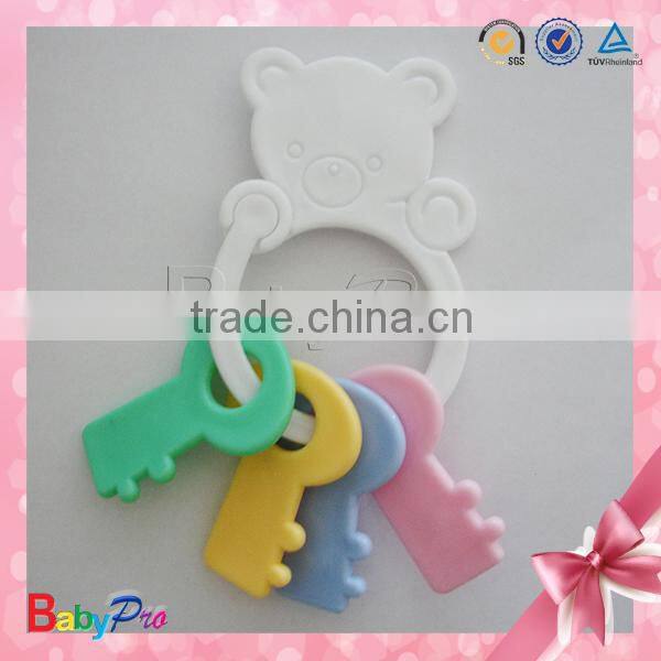 bear rattle with key