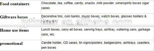 best selling washing powder detergent metal tin box