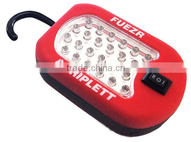 Working light with hook and magnet