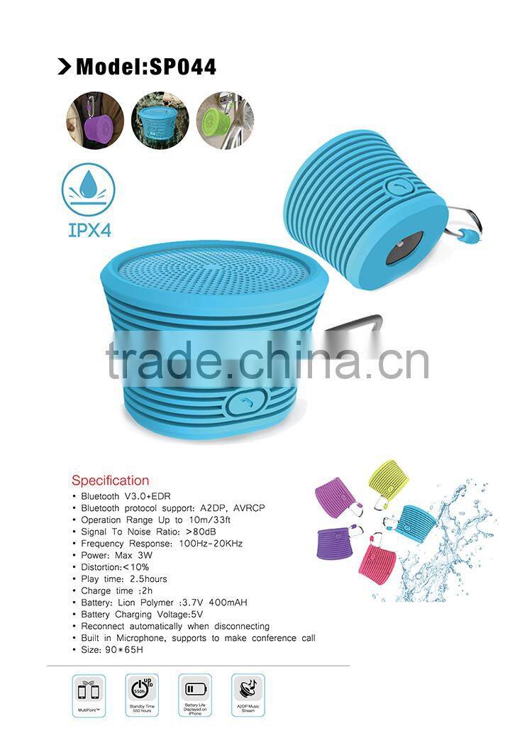 Shenzhen Best Sellers Of 2015 Speaker Bluetooth Waterproof,Waterproof Speaker,Waterproof Bluetooth Speaker