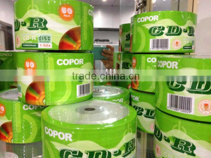 cheap but High Quality Blank CD-R with 100pcs shrink wrapped of cover
