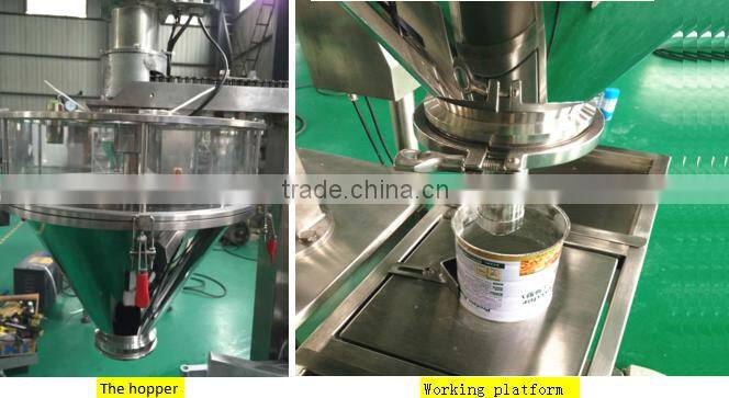 semi-atomatic powder filling machine