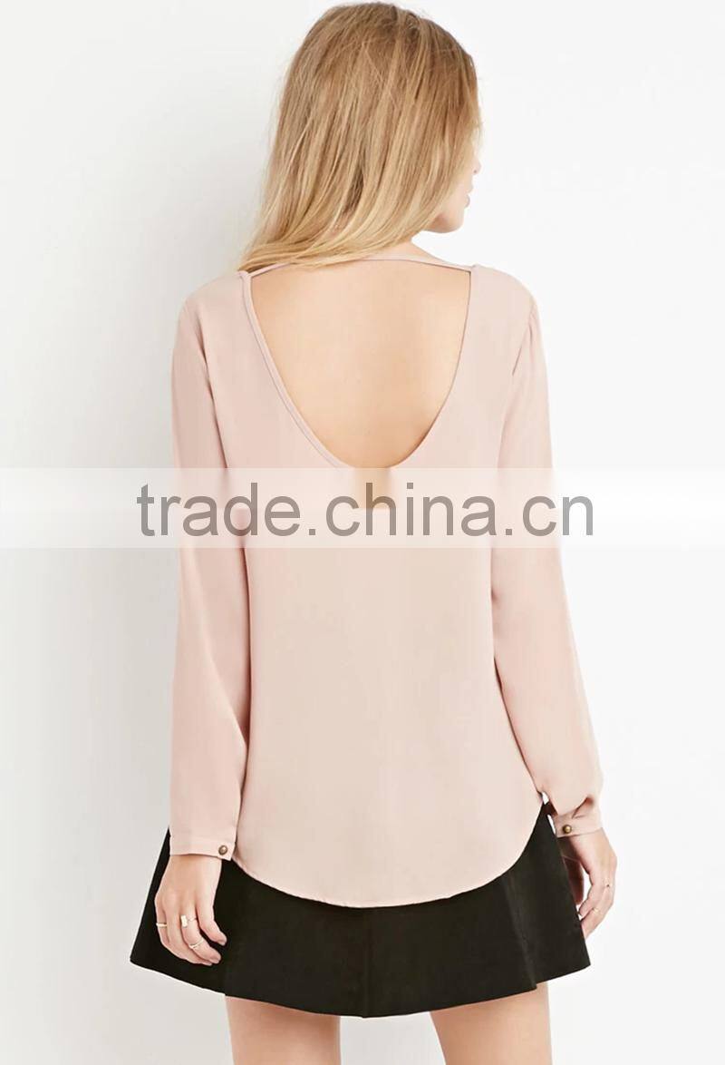 SS16 Lady chiffon blouse