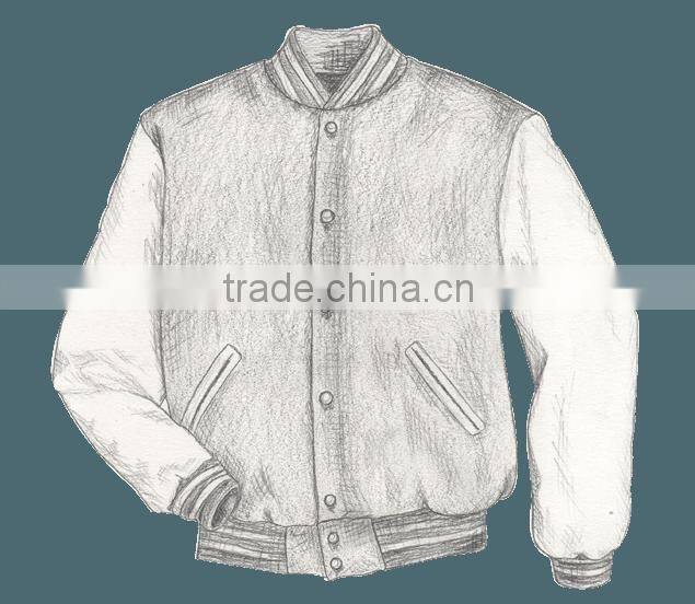 Latest Satin Varsity Jackets / Silk Varsity Jackets /Top Cotton Varsity Jackets 2014/letterman jacket