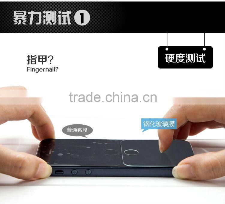 Lowest Price Tempered Glass Screen Protector For iPhone 5 Galaxy S4 iPhone 4 4s