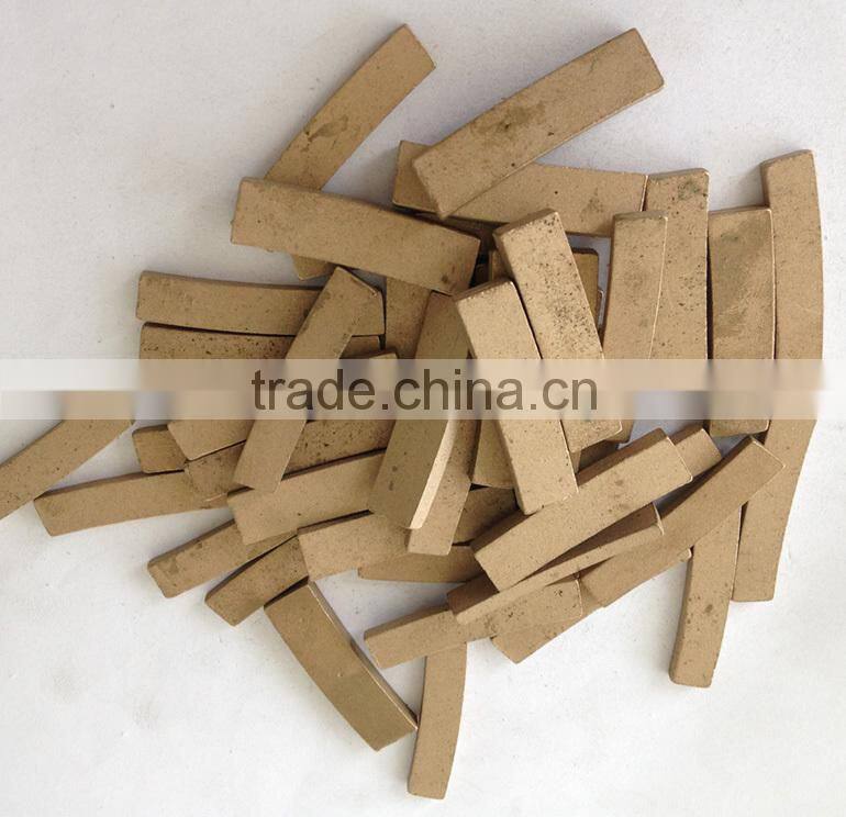 China hot selling diamond cutting segment for trimming and slabbing marble