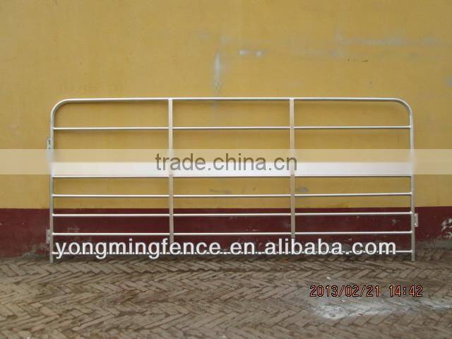 Portable galvanized sheep yard pipe fence panel and gate(china direct factory)