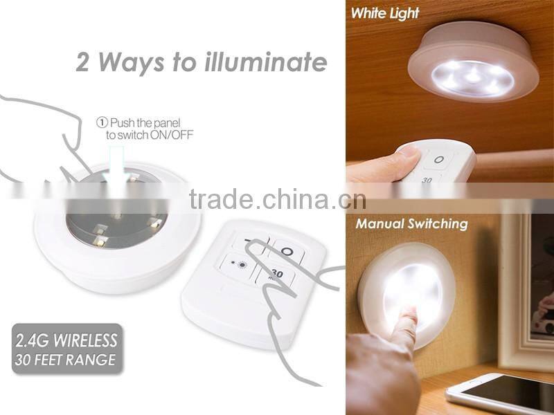 Kitchen Closet Under Cabinet LED Wireless Puck Lighting