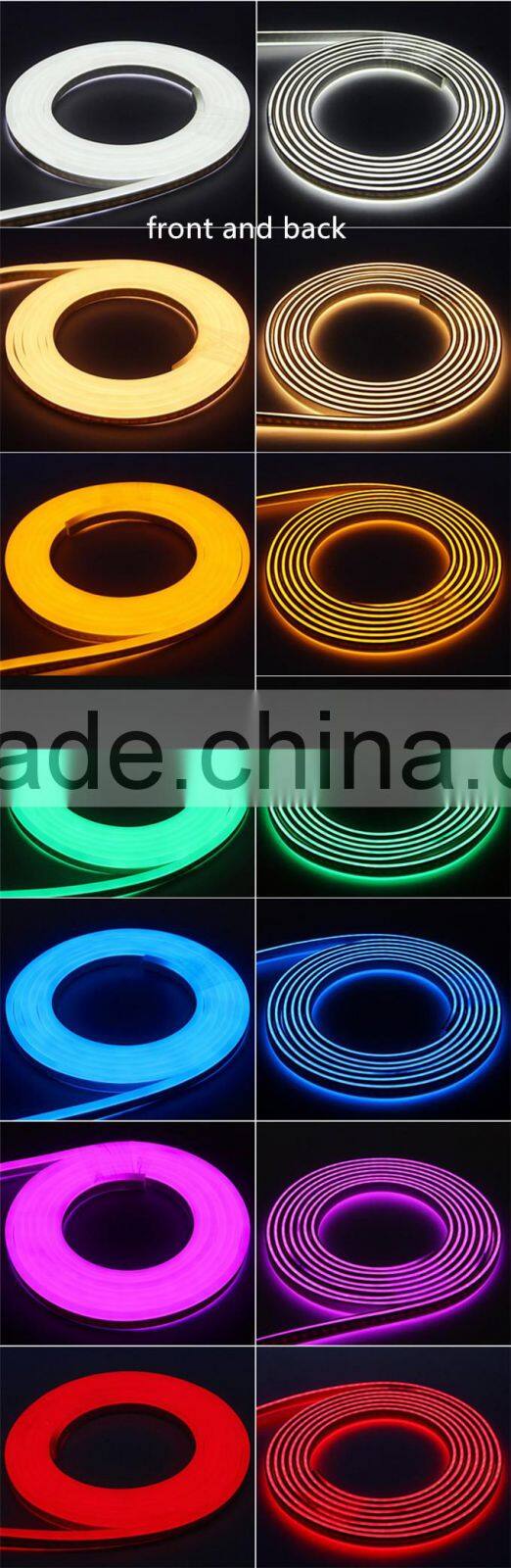 220v/ 12v Outdoor LED Flexible Neon Strip Light for Building Decoration