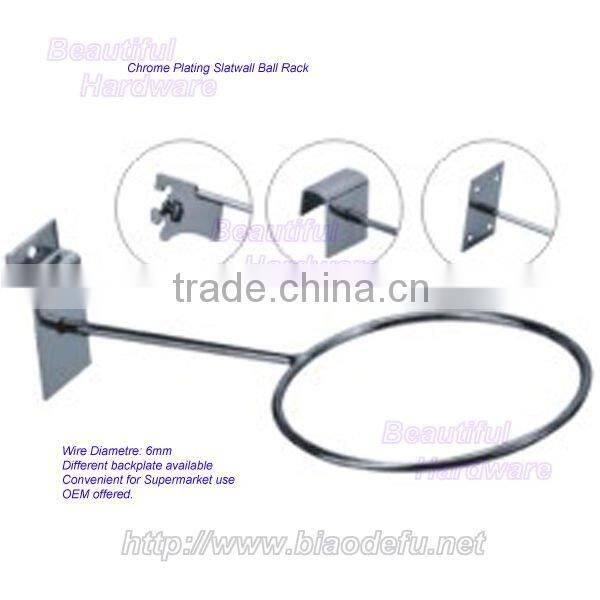 Chrome Plating Supermarket Basketball Rack